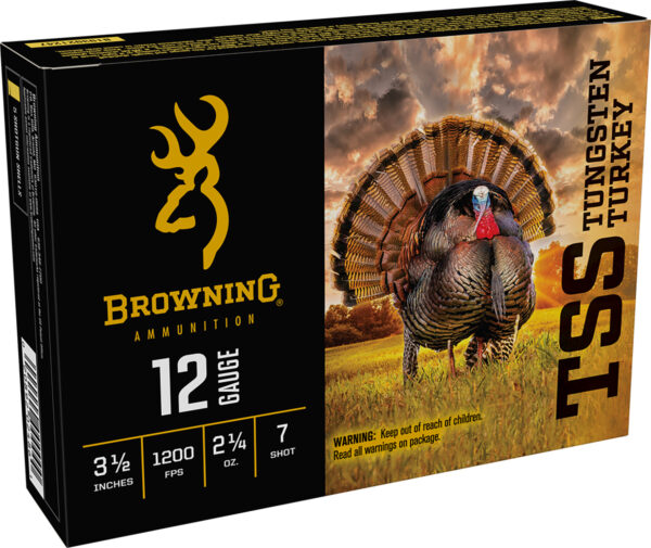 117668 Browning TSS Tungsten Turkey 12 Gauge 3.50in #7 – 5/Box