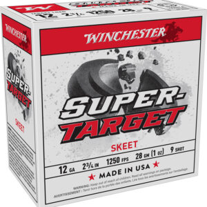 Winchester Super-Target 12 Gauge 2-3/4″ 1 oz #9 25rd