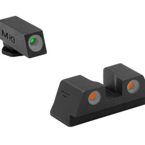 Meprolight Tru-Dot Glock Slimline Sight Set Green/Orange