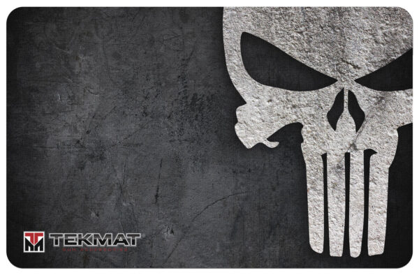 117827 TekMat 11×17 Punisher Armorers Bench Mat Black