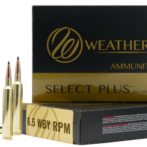 Weatherby Select Plus 6.5 WBY RPM 127 gr 20rd