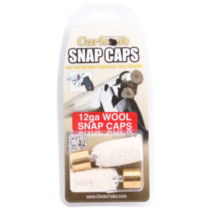 Carlson’s Brass Wool Snap Caps 12 Gauge, 2-Pack