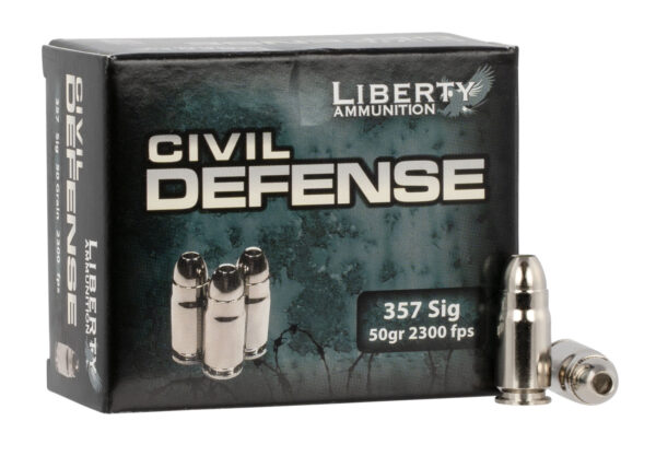 Liberty Civil Defense .357 SIG 50gr Lead Free 20rd
