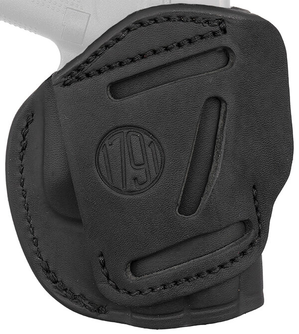 1791 Gunleather 4-Way Holster Size 2 Stealth Black LH