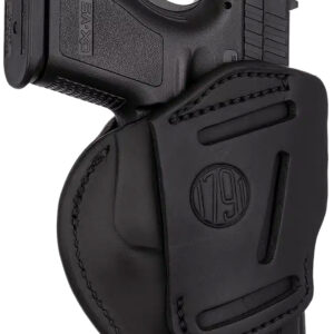 1791 Gunleather 4-Way Holster Size 5 Stealth Black LH