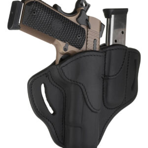 1791 Gunleather BH1 Belt Holster w/ Mag — Right Hand, 1911 4-5″
