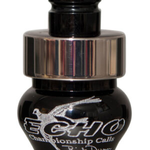 Echo Calls Pure Meat 79019 Double Reed Mallard Call – Black