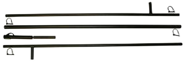 Mojo Outdoors HW2204 Extension Pole  Black Metal 12′