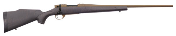 119163 Weatherby VWB653WR6T Vanguard Weatherguard 6.5-300 Wthby Mag 3+1 26″ Barrel, Burnt Bronze Cerakote Metal Finish, Bronze Webbed Black Fixed Monte Carlo Stock