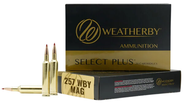 119455 Weatherby Select Plus Hornady ELD-X .257 WBY Mag 110gr 20rd