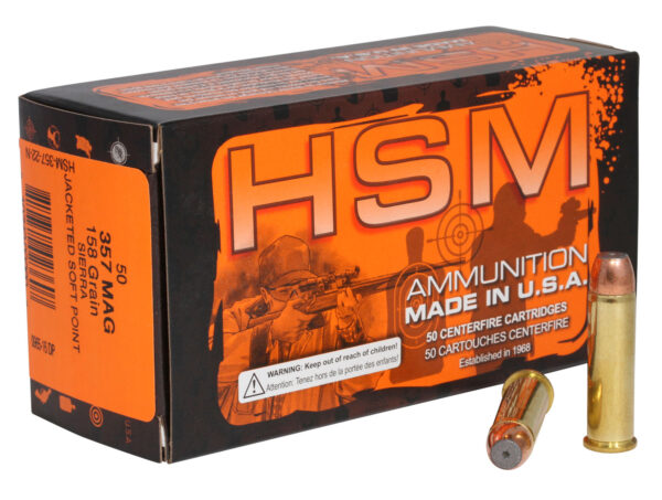 HSM Pro Pistol .41 Rem Mag 210gr JHC – 20rd Box