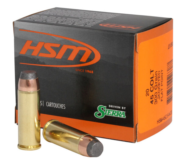 119653 HSM Pro Pistol .45 LC 300 gr JSP – 20rd Box