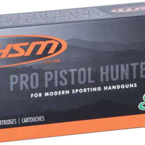 HSM Pro Pistol 500SW9N .500 S&W Mag 400 gr JSP 20/Box