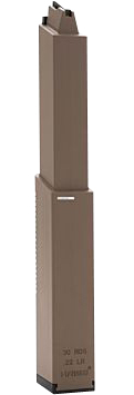 119867 Kriss Vector Magazine 22 LR 30rd FDE