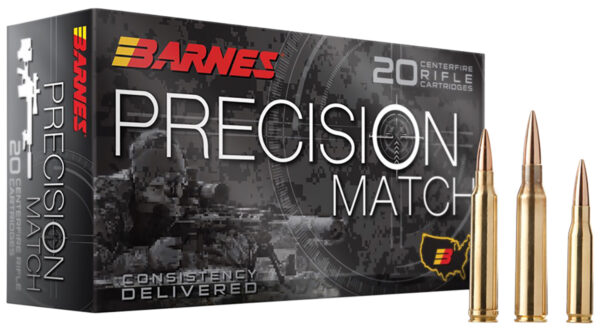 119939 Barnes 6.5mm Grendel 120gr Precision Match, 20rd