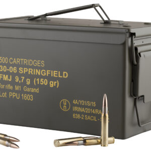 PPU .30-06 Springfield 150 gr FMJ — 500 rd Can