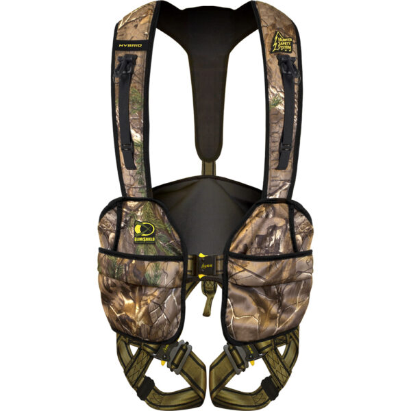 1201069_1 Hunter Safety System Hybrid Harness w/Elimishield Realtree Small/Medium