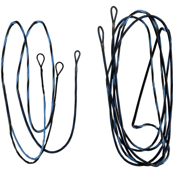 1201829_1 FirstString Genesis String and Cable Set Light Blue/ Black