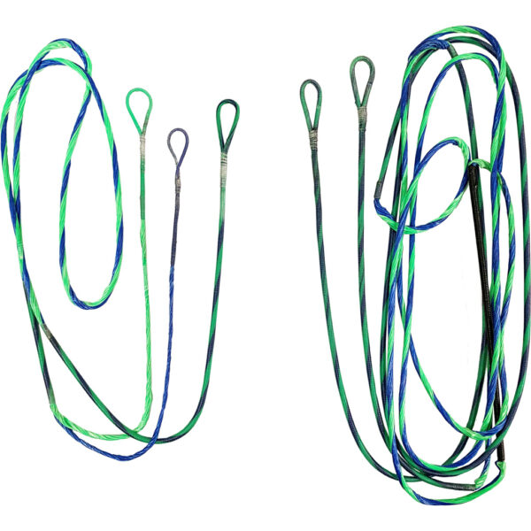 1201834_1 FirstString Genesis String and Cable Set Flo Green/ Blue