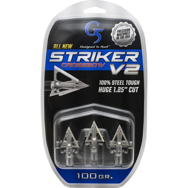 G5 Striker V2 Crossbow Broadheads 100 gr. 3 pk.