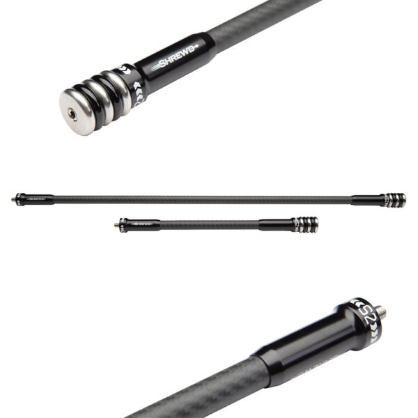 Shrewd S2 Stabilizer Matte Black 8 in.