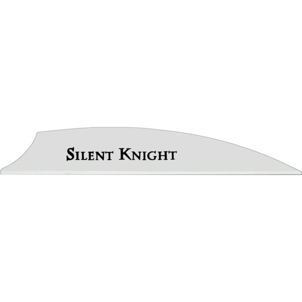 1203454_1 Flex Fletch Silent Knight Vanes White 3 in. 36 pk.