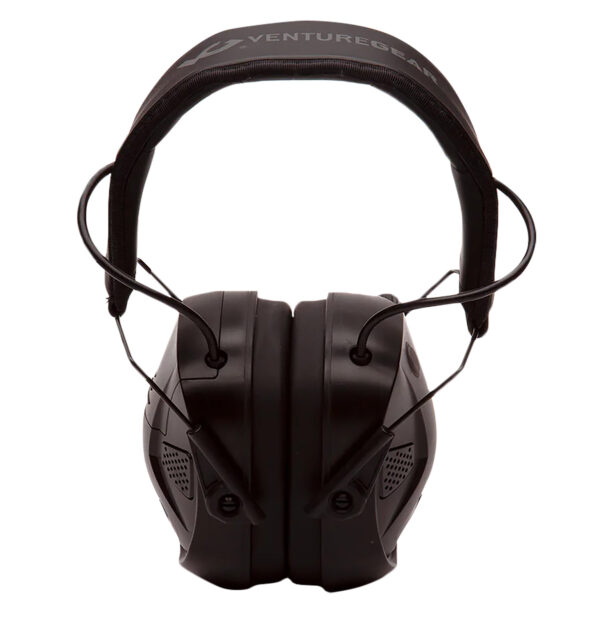 120489 Pyramex VGPME30BT Venture Gear AMP Muff Polymer 26 dB Over the Head Black Adult 1 Pair