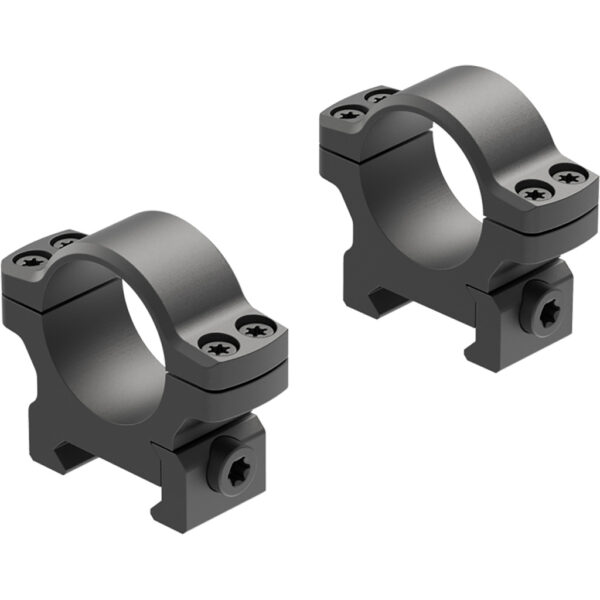 1205179_1 Leupold BackCountry Cross-Slot Scope Rings Matte 1 in. Low