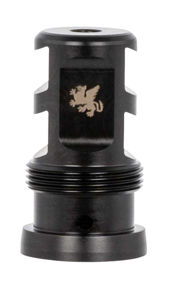 120554 Griffin Armament Paladin 2-Port Brake, 22 Cal, 1/2″-28