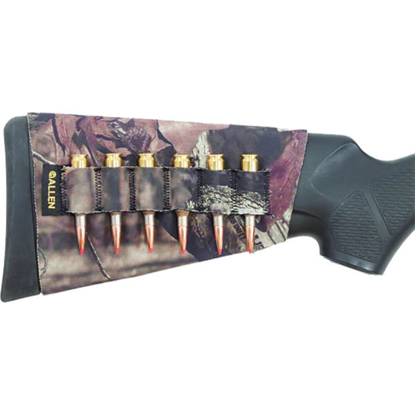 1205834_1 Allen Neoprene Elastic Buttstock Shell Holder Mossy Oak Break Up Country for Rifles