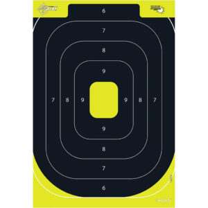 EzAim Splash IPSC Silhouette Targets 12×18 8 pk.