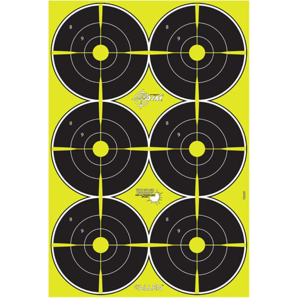 1205886_1 EzAim Splash Bullseye Targets 6 in. 8 pk.