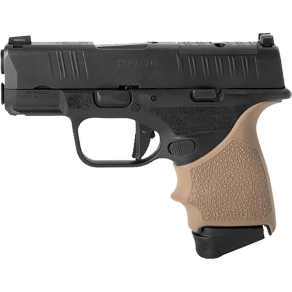 1206017_1 Hogue HandAll Beavertail Grip Sleeve FDE Springfield Hellcat