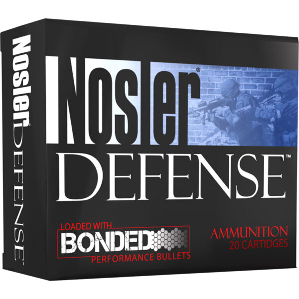 1206189_1 Nosler Defense Handgun Ammunition 10mm 200 gr. B JHP 20 rd.