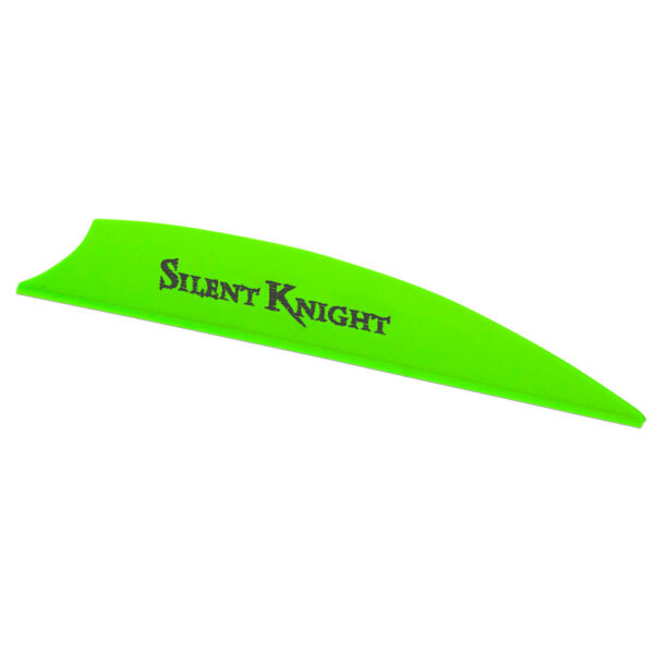 1207366_1 Flex Fletch Silent Knight Vanes Flo Green 3 in. 36 pk.