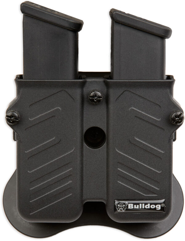 120737 Bulldog Max Multi-Fit Mag Holder — OWB Paddle, Black Polymer