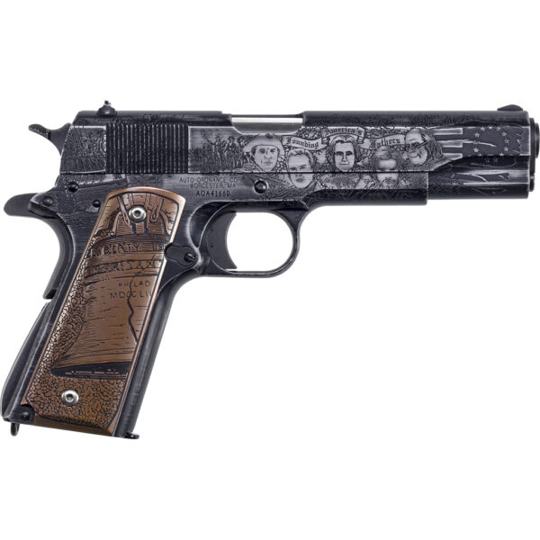 1208013_1 Auto-Ordnance Revolution 1911 Pistol 45 ACP 5 in. Carbon Steel 7 rd.