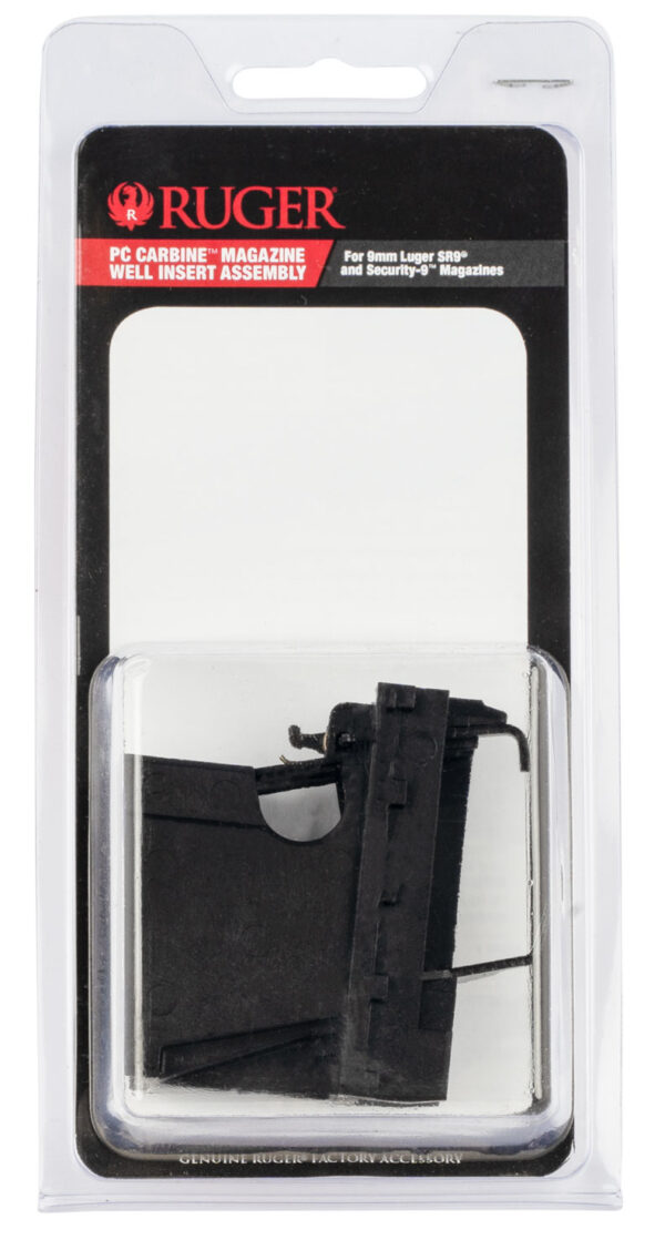 120860 Ruger PC Carbine Magwell Insert – Fits SR9/Security-9, Black