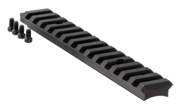 120863 Ruger 90671 Picatinny Rail Black Anodized Aluminum Fits Ruger American Rifle Short Action