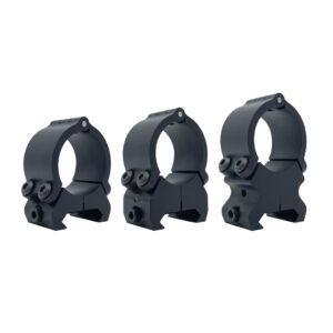 VersaRing Universal Scope Rings Black 1 in. Hinge