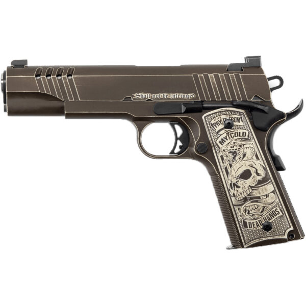 1209955_1 Auto-Ordnance Cold Dead Hands Pistol 45 ACP 5 in. Brown Cerakote 7 rd.