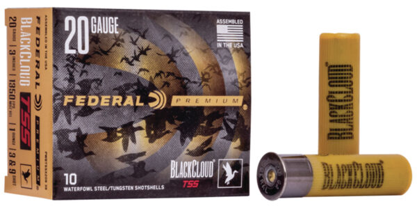 121002 Federal Black Cloud TSS 20 Gauge 3″ 1 oz #3/#9 1350 fps