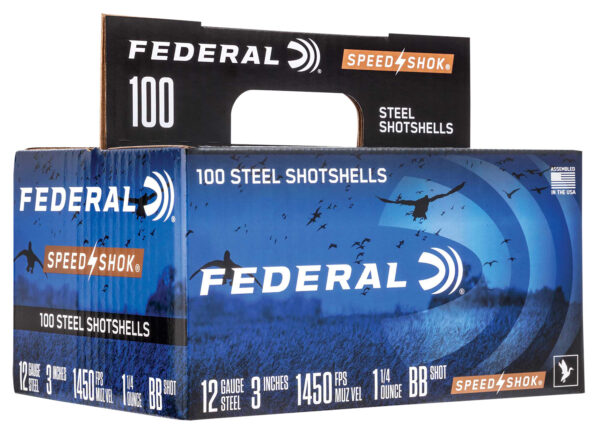 Federal Speed-Shok 12 Gauge 3 in. 1-1/4 oz BB 100 rd