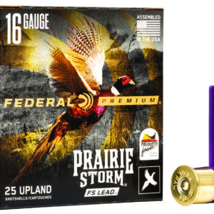Federal Premium Prairie Storm 16 Gauge 2 3/4″ 1-1/8oz 5 Shot 25rd