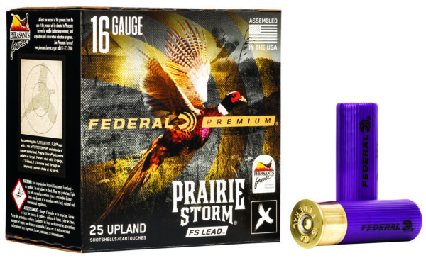 Federal Prairie Storm FS 16 Gauge 2-3/4″ #4, 25/Box