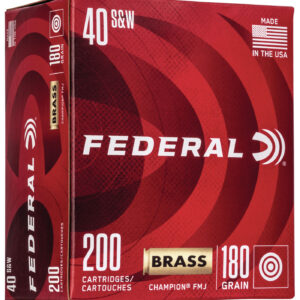 Federal Champion .40 S&W FMJ 200rd Box