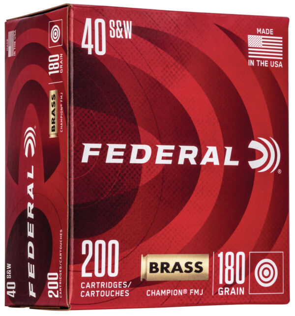 Federal Champion .40 S&W FMJ 200rd Box