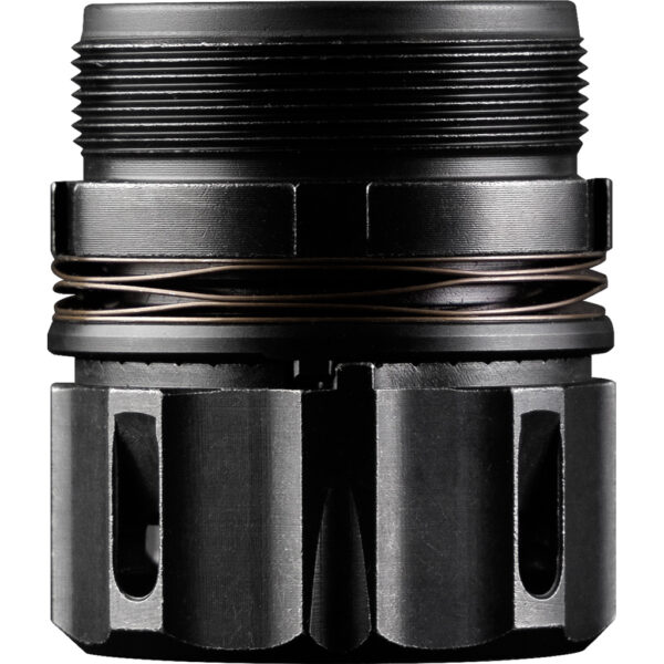 1212107_3 Dead Air Sierra 5 Suppressor 5.56mm w/KeyMo ADPT & 1/2-28 KeyMo FH Black