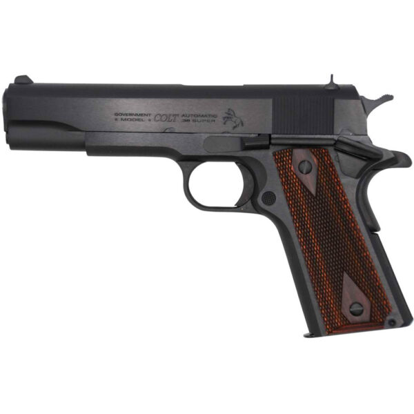 1212343_1 Colt 1911 Pistol 38 Super 5 in. Royal Blue 9 rd.