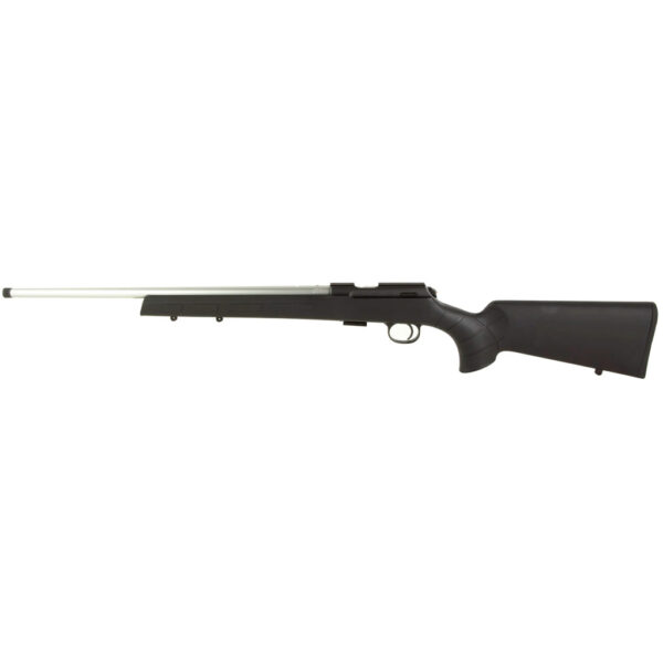 1212709_2 CZ 457 American Rifle 22 LR 20 in. Stainless/BLK Threaded 1/2X28 5rd.